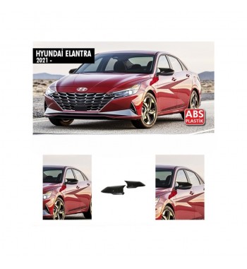 Capace oglinda tip BATMAN compatibile Hyundai Elantra 2021-> cu semnalizare in oglinda Cod: BAT10117 - C543-BAT2